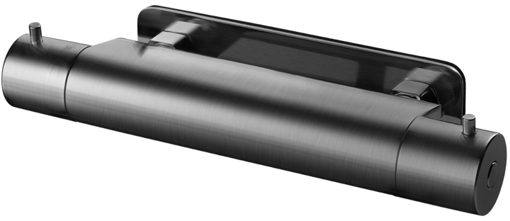 Läs mer om Tapwell Duschblandare EVM168-150 Brushed Black Chrome