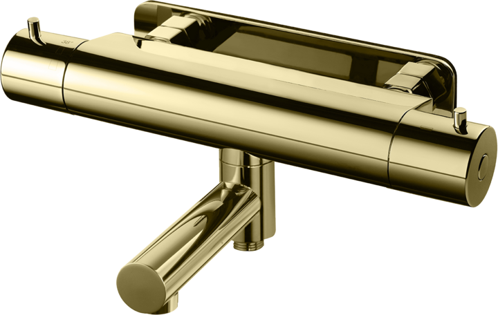 Läs mer om Tapwell Dusch- och badkarsblandare EVM022-150 Honey Gold