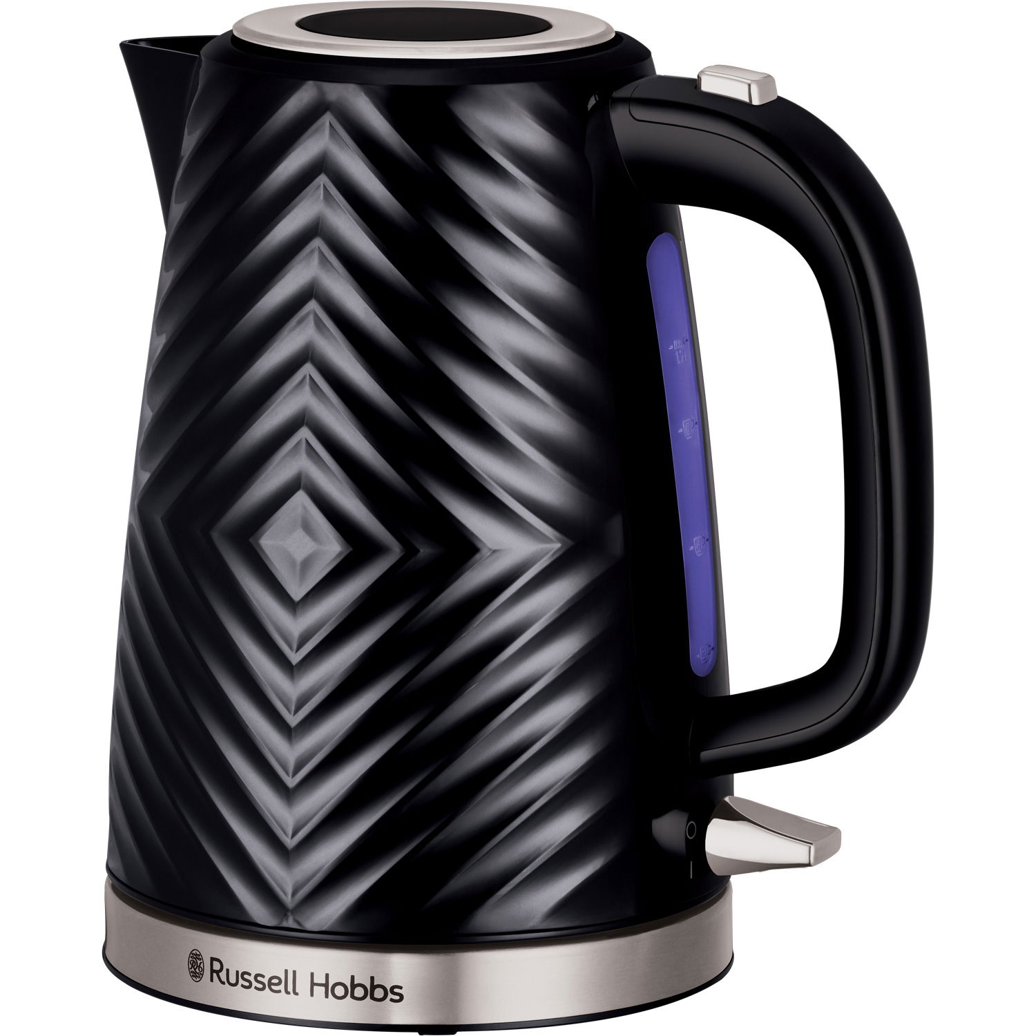 Läs mer om Russell Hobbs Vattenkokare Groove Kettle Black 26380-70