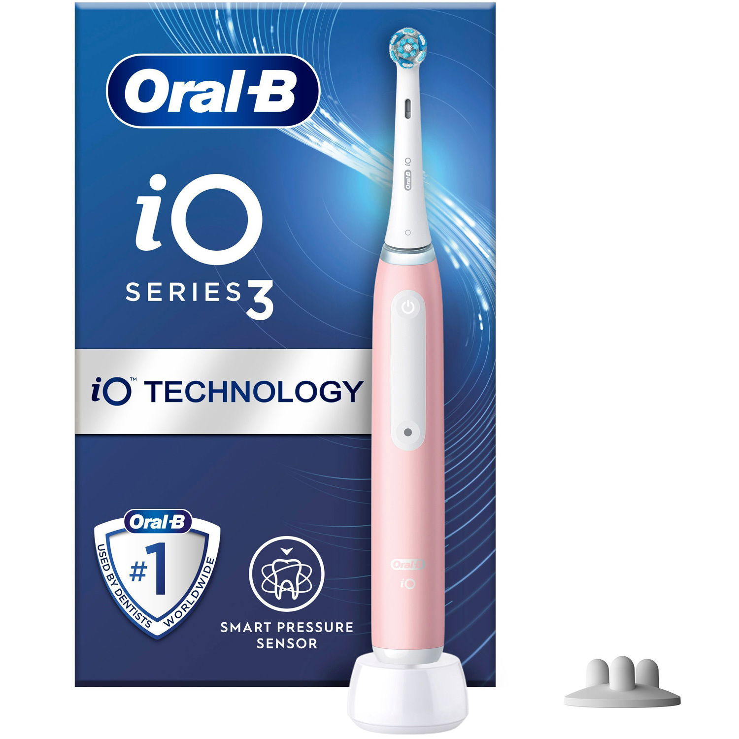 Läs mer om Oral B Eltandborste iO3S Blush Pink