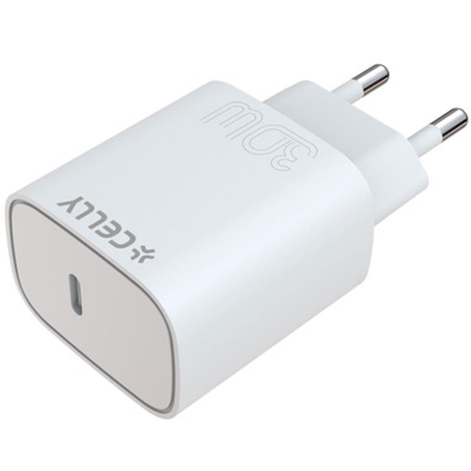 Läs mer om Celly USB-laddare USB-C PD 30W Vit