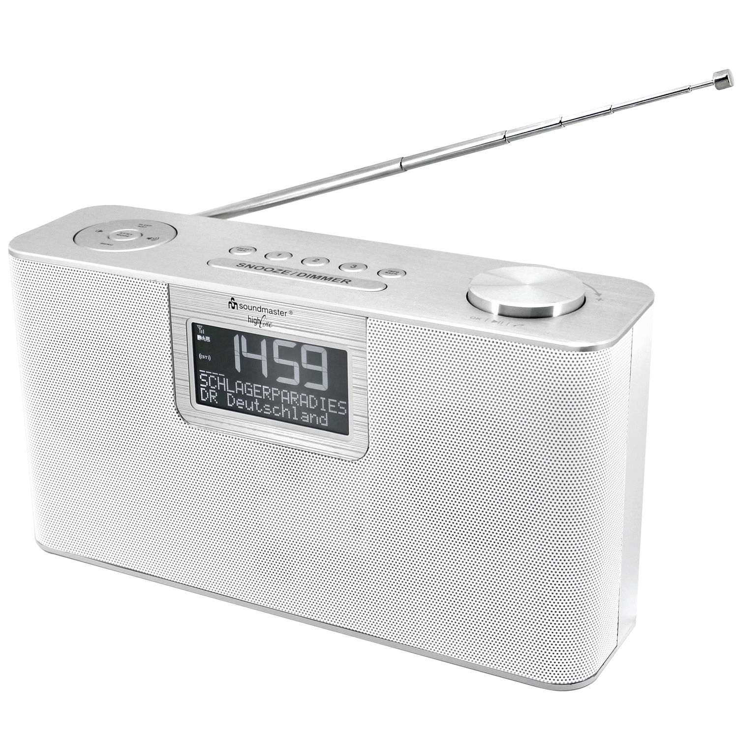 Läs mer om Soundmaster DAB700WE Stereo DAB+/FM radio med USB/Micro SD-MP3, Bluetooth®