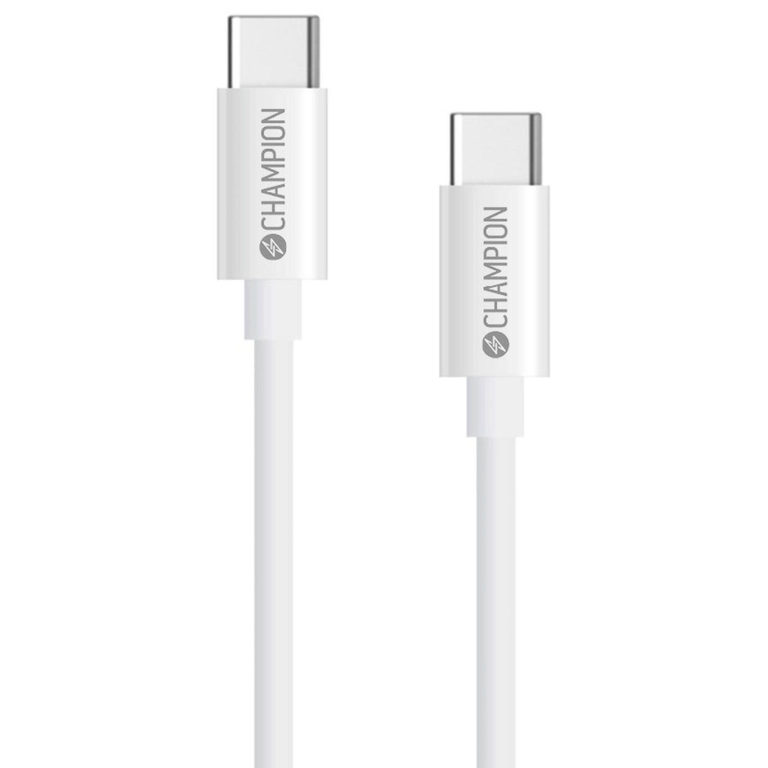 Läs mer om Champion USB-C Kabel 60W 1m Vit