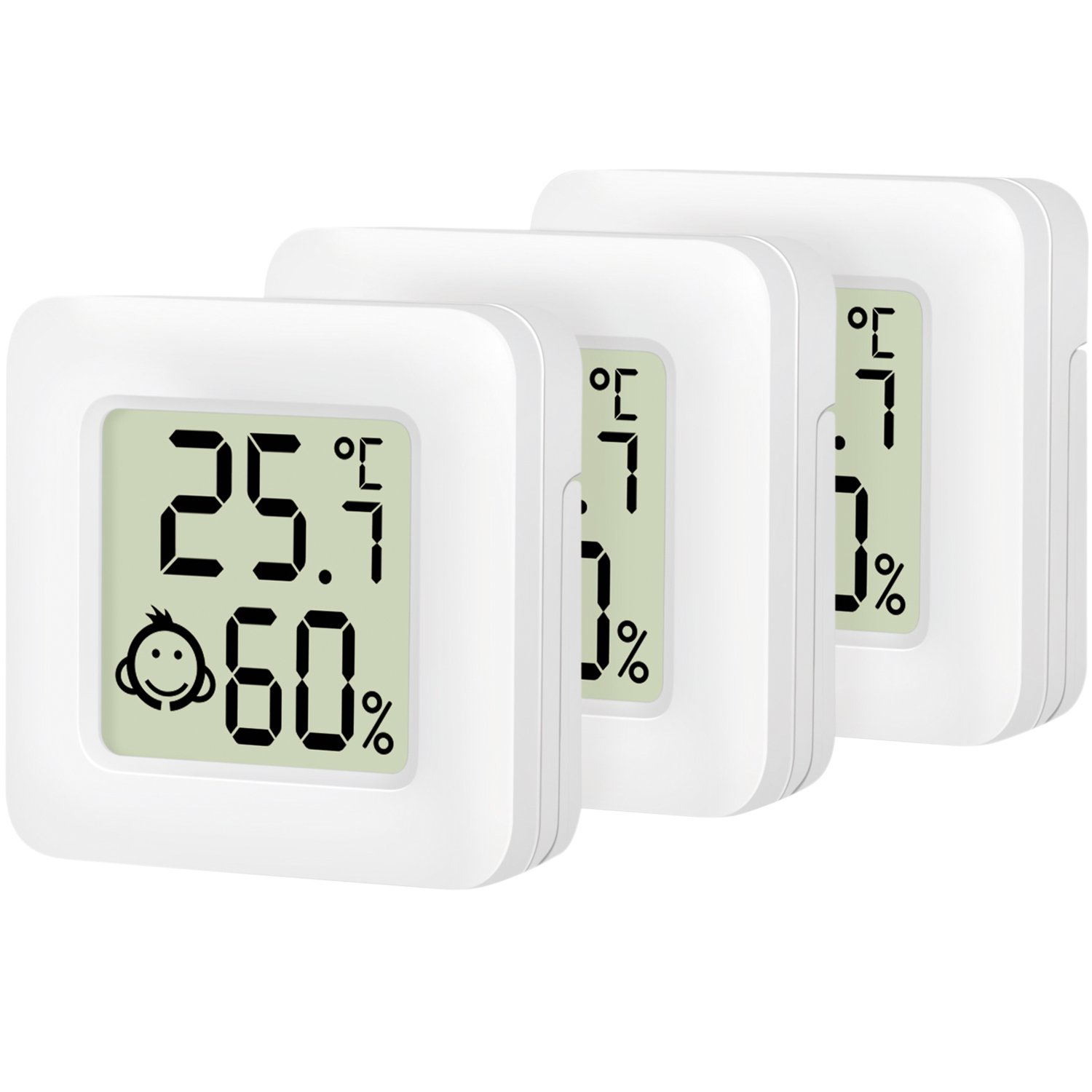 Läs mer om LogiLink Digital Mini-termometer/hygrometer 3-pack