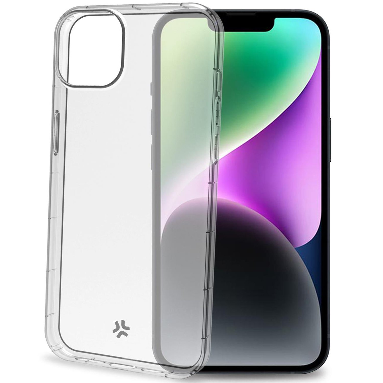 Läs mer om Celly Hexagel Anti-shock case iPhone 15 Transparent