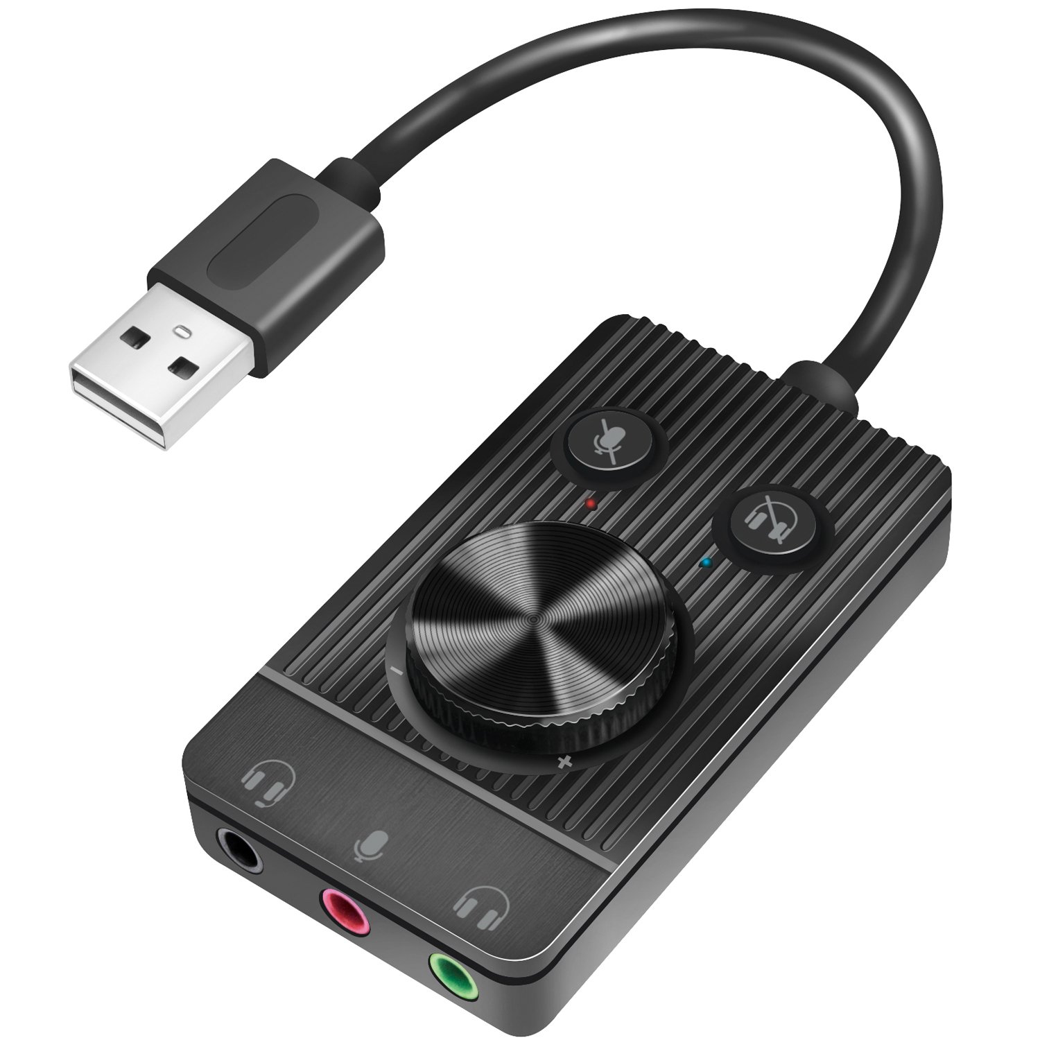 Läs mer om LogiLink USB-ljudkort med volymkontroll