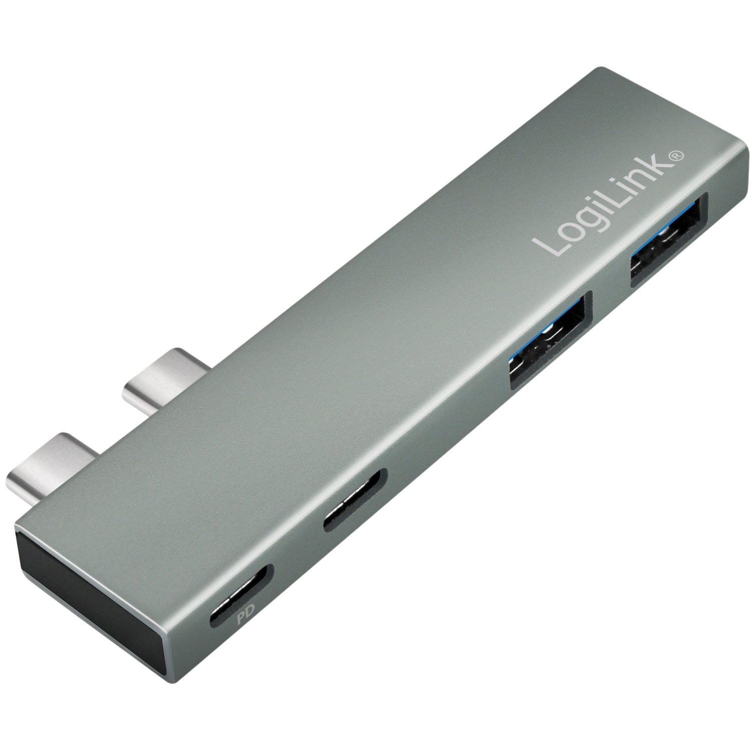 LogiLink Dual USB 3.2 Gen2x2-hub 4-portar PD 100W