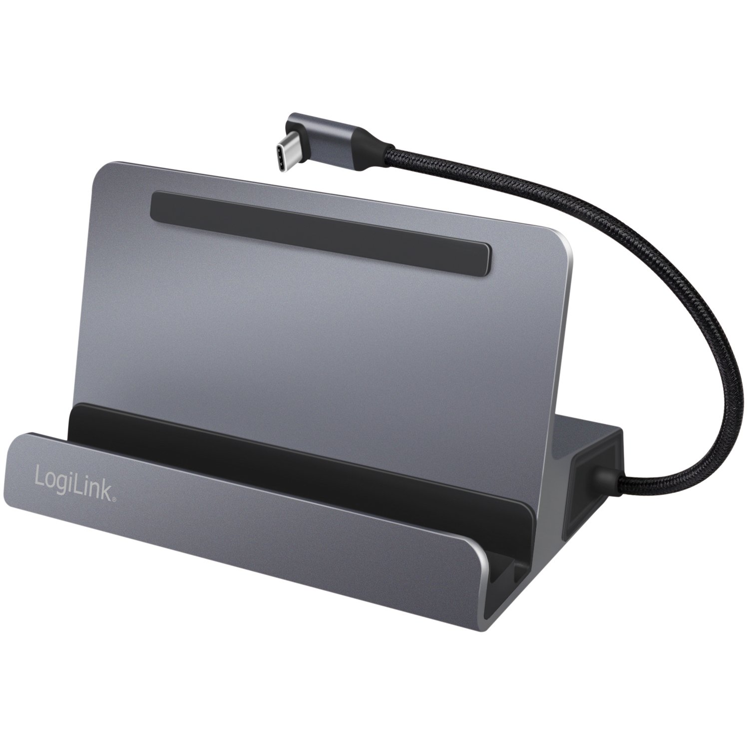 LogiLink USB-C-dockningsstation 6-i-1 iPad/Steam Deck m.m.