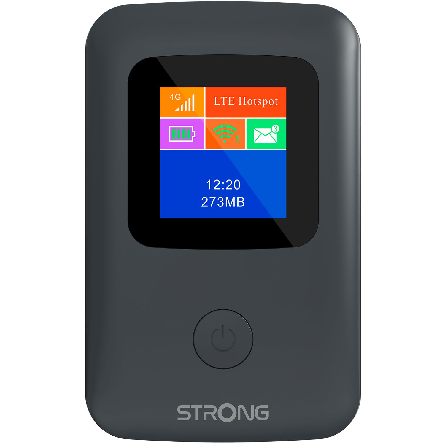 Läs mer om Strong 4G MiFi Hotspot WiFi 150 Mbit/s med display