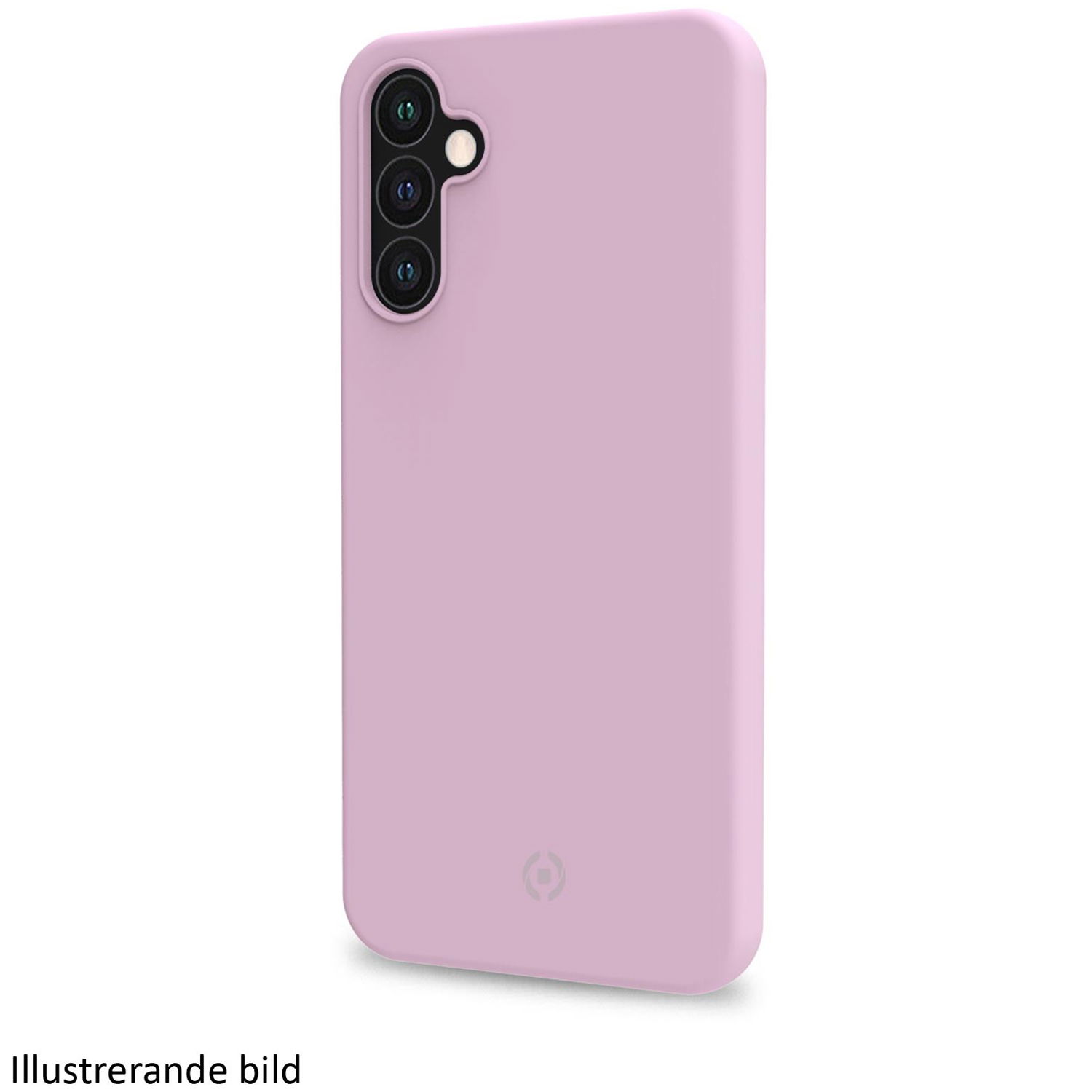 Läs mer om Celly Cromo Soft rubber case Galaxy A55 5G Rosa