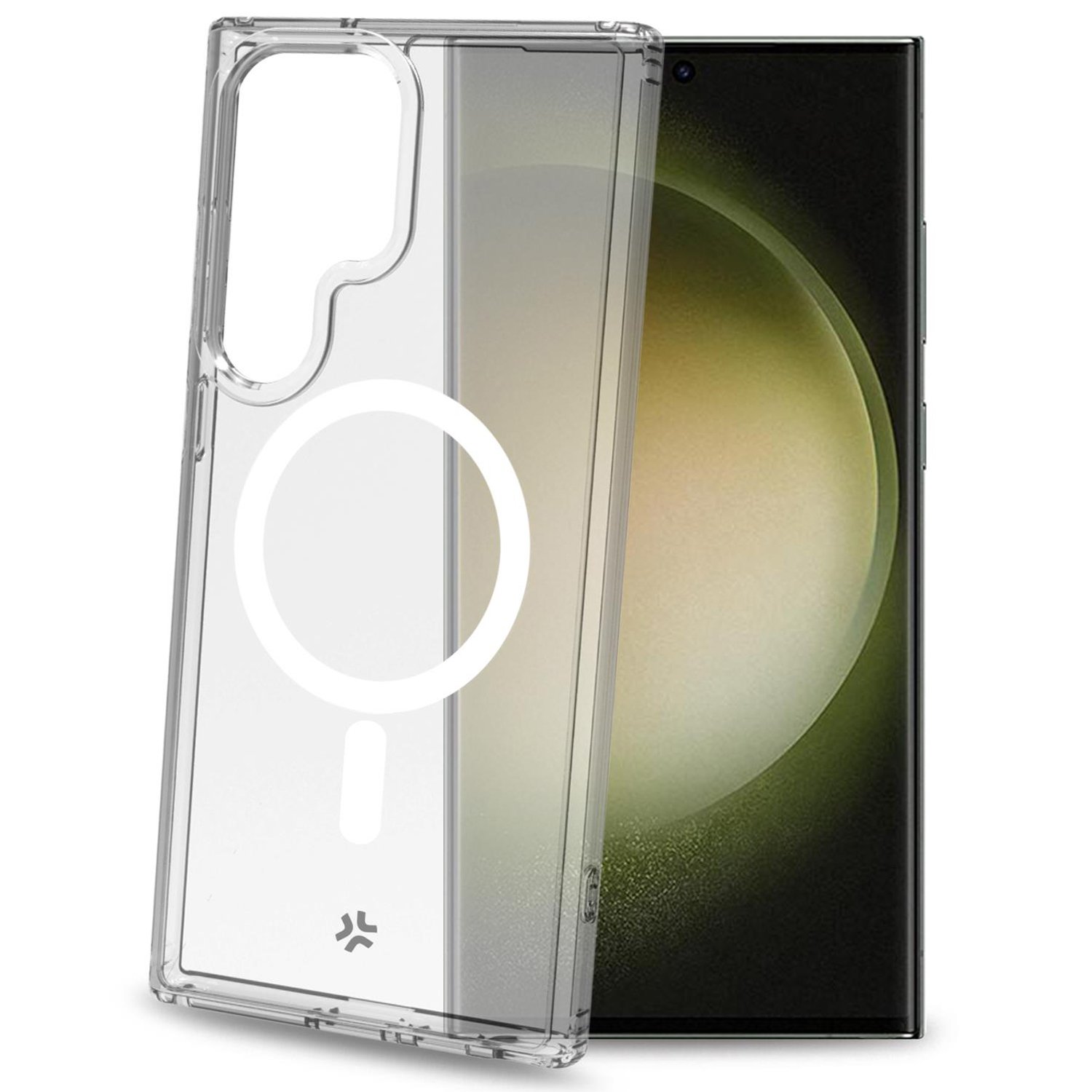 Läs mer om Celly Gelskinmag Magnetic TPU Cover Galaxy S23 Ultra 5G / Enterprise Ed Transparent