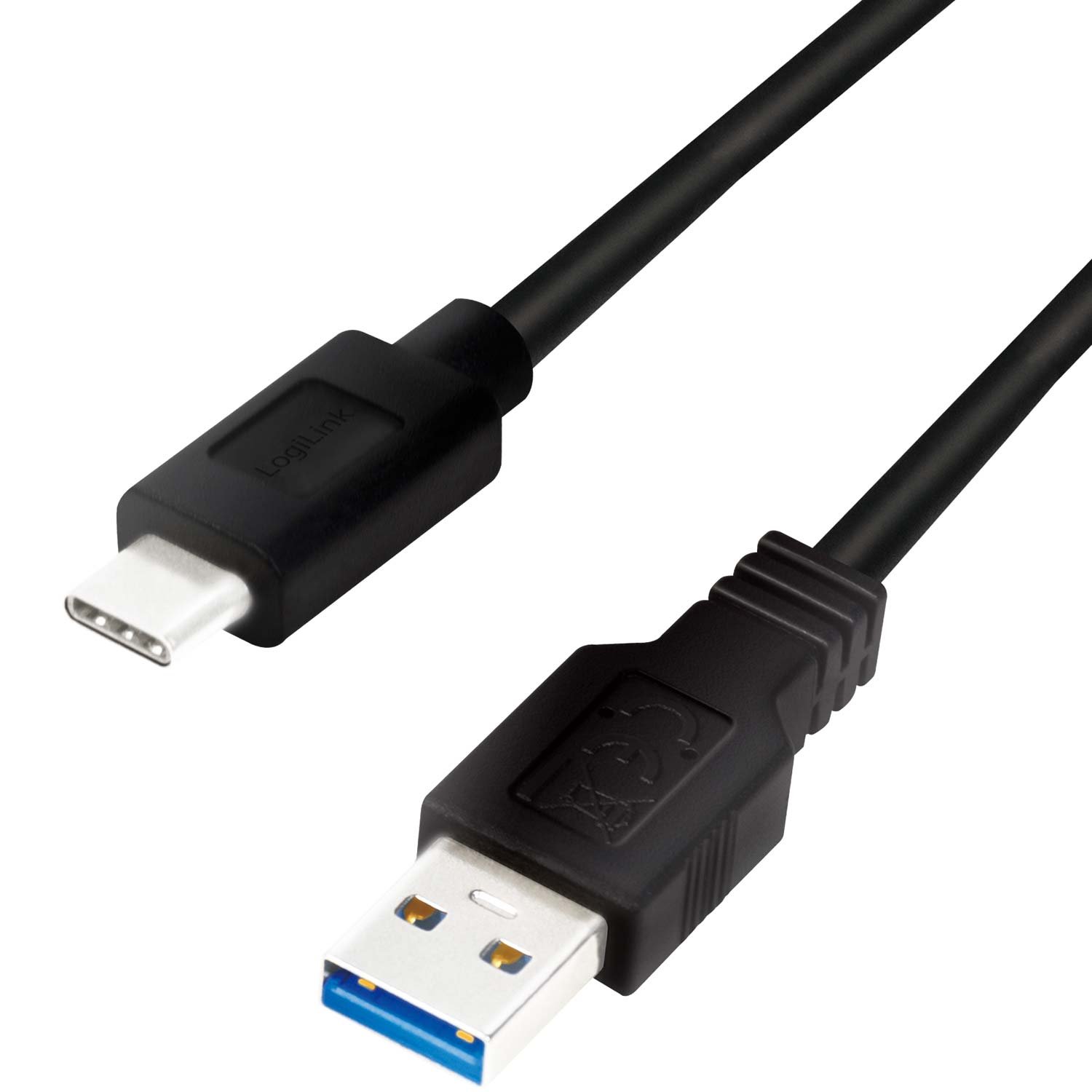 Läs mer om LogiLink USB-A - USB-C-kabel USB 3.2 Gen1 15W 0,15m