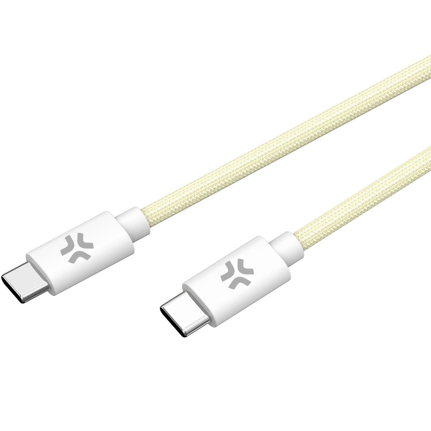 Läs mer om Celly USB-C - USB-C-kabel 60W 1,5 m Gul