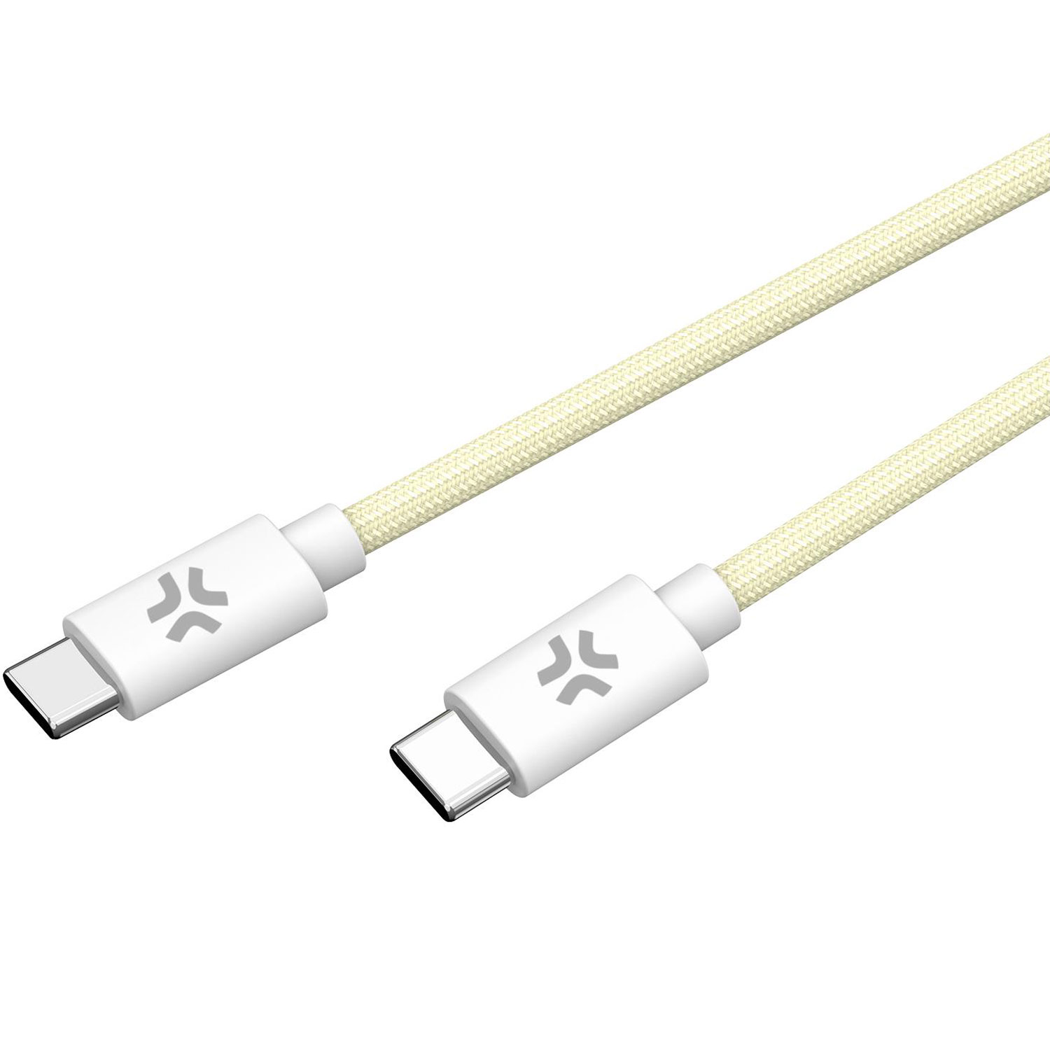 Läs mer om Celly USB-C - USB-C-kabel 60W 1,5 m Gul