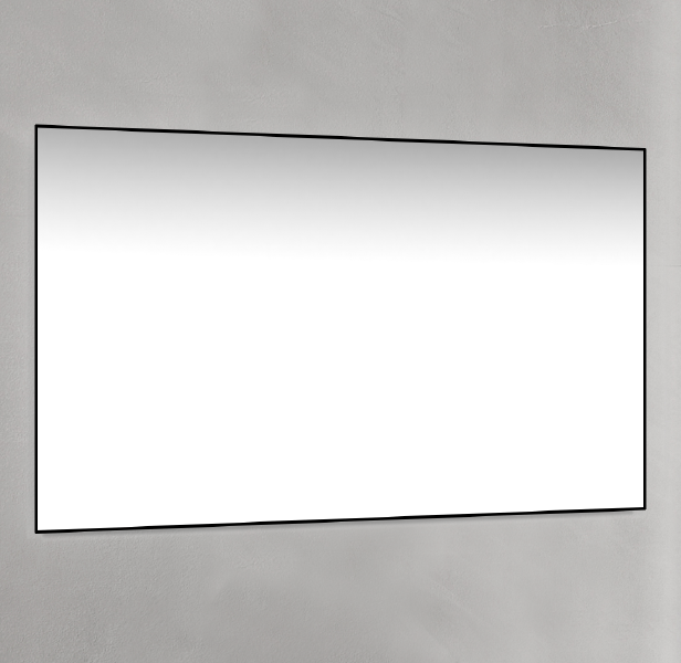 Läs mer om Macro Design Spegel Badrumsmöbel Belysning : Utan Belysning BADRUMSMÖBEL Spegel : Med Svart Ram BADRUMSMÖBEL Bredd CM : 120 cm