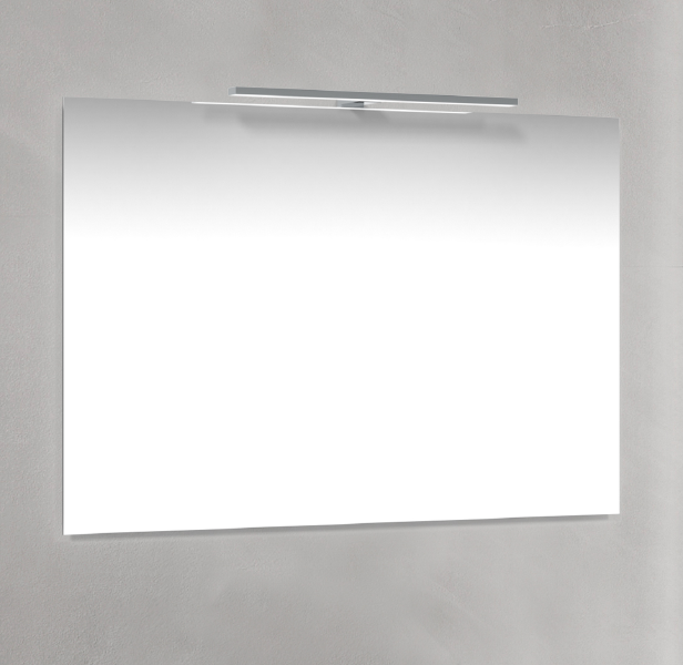 Läs mer om Macro Design Spegel Med T-Belysning Badrumsmöbel Belysning : Med T-belysning LED BADRUMSMÖBEL Spegel : Utan Ram BADRUMSMÖBEL Bre