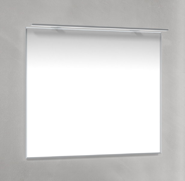 Läs mer om Macro Design Spegel Med Rampbelysning Badrumsmöbel Belysning : Med Ramp-belysning LED BADRUMSMÖBEL Spegel : Med Krom Ram BADRUMS