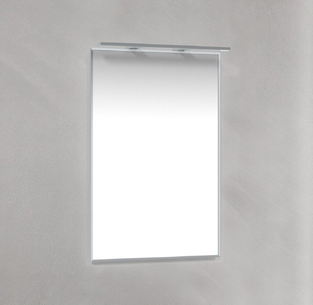 Läs mer om Macro Design Spegel Med Rampbelysning Badrumsmöbel Belysning : Med Ramp-belysning LED BADRUMSMÖBEL Spegel : Med Krom Ram BADRUMS