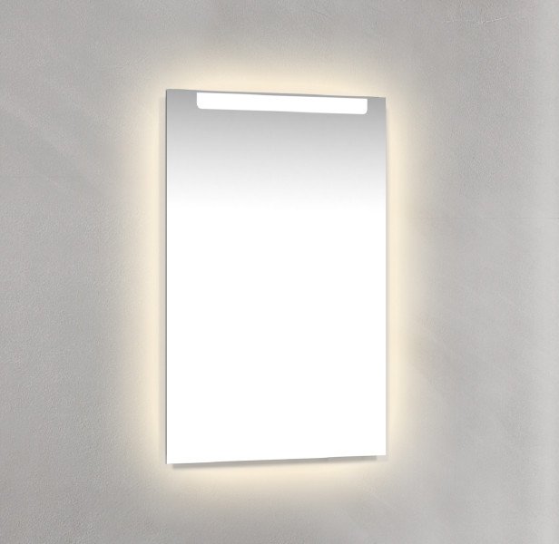 Läs mer om Macro Design Spegel Med Infälld Belysning BADRUMSMÖBEL Bredd CM : 45 cm