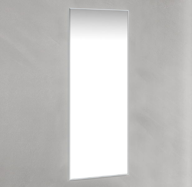 Läs mer om Macro Design Avlång Spegel Badrumsmöbel Belysning : Utan Belysning BADRUMSMÖBEL Spegel : Med Krom Ram