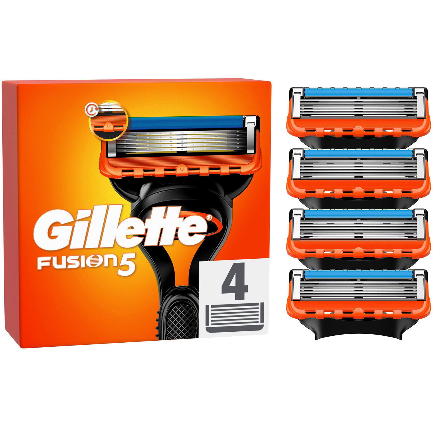 Läs mer om Gillette Rakblad Fusion 4st